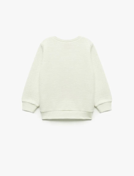 Resim Koton Kız Bebek Sweat 6Wmg10008Ak