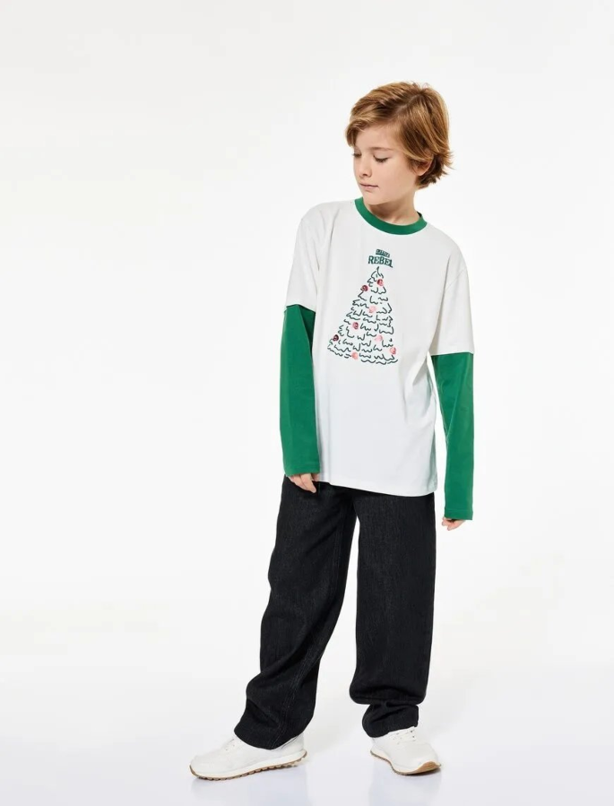 Resim Koton Erkek Çocuk Sweat 6WKB10618TK