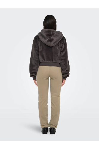 Resim Only Onlvenıce Faux Fur Hood Bomber Cc Otw Mont 15322127