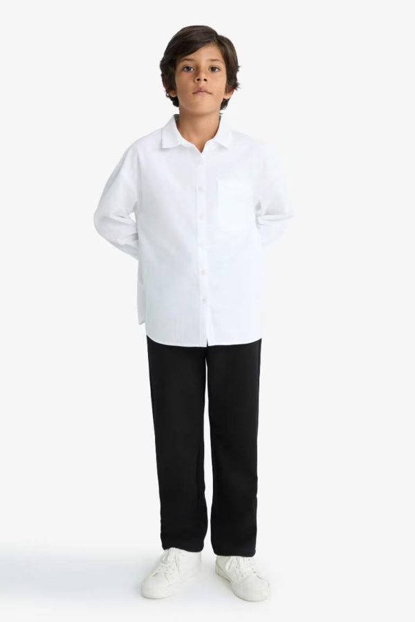 Resim Defacto Erkek Çocuk Kanvas Pantolon G2142A8/BK81