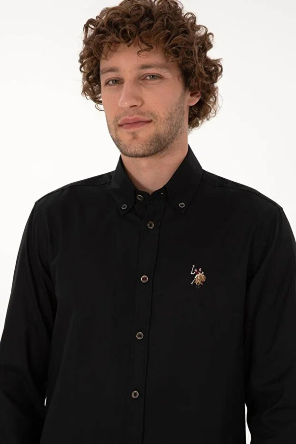 Resim 2225643 Cedcolorreg025K U.S Polo Assn. Erkek Uzun Kol Gömlek