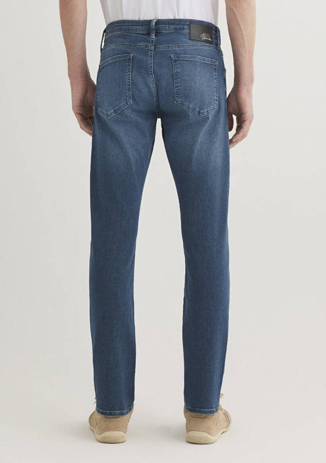 Resim Mavi Jake Erkek Jean Pantolon M0042289559