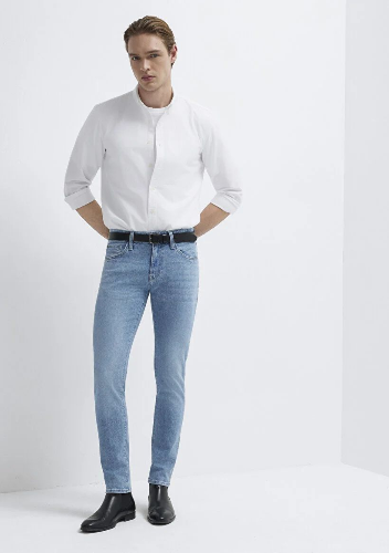 Resim Mavi Erkek Jean Pantolon M001070-A2957