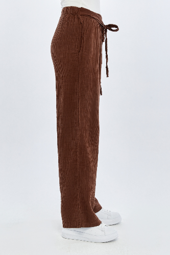 Resim Viole&More Kadın Kanvas Pantolon Yk10 Müslin