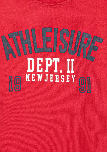 Resim Mavi Athleisure Baskılı Erkek Çocuk Sweat M6610358-85905