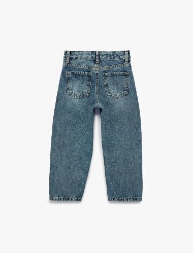 Resim Koton Erkek Çocuk Jean Pantolon 6SKB40049TD