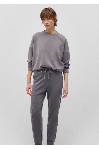 Resim Mavi Oversize Kadın Sweat M168837-71498