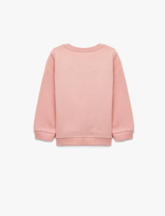 Resim Koton Kız Bebek Sweat 6Wmg10066Ak