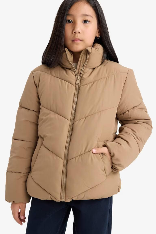 Resim Defacto Kız Çocuk  Mont C5391A8/BN296