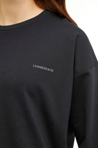 Resim Lumberjack Kadın Sweat A102035150 5W Wb C Neck 16Sn79 5Pr