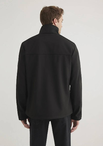 Resim Mavi Erkek Dik Yaka Mont M0110339-900