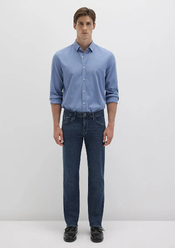 Resim Mavi Martin Erkek Jean Pantolon M0037885202