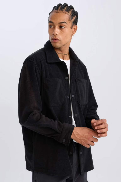 Resim Defacto Erkek Uzun Kol Gömlek A4782AX/BK81