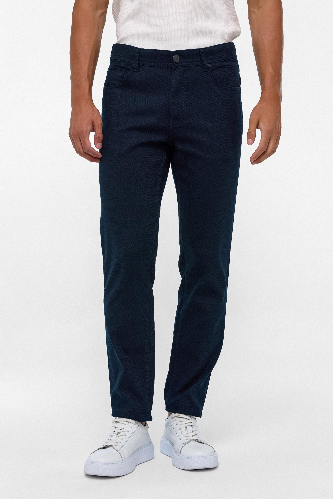 Resim Süvari Slim Kalıp 5 Cep Erkek Kanvas Pantolon PN2020500682