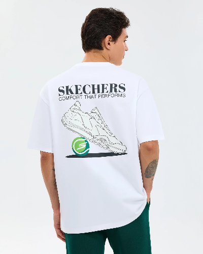 Resim Skechers  M Graphic Tee Erkek T-shirt S2610064-2325