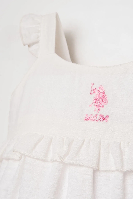 Resim U.S. Polo Assn Bebek Kız Bebek Elbise Usb3033