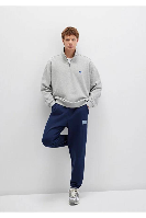 Resim Mavi Baskılı Erkek Eşofman Alt M0010207-70497