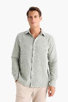 Resim Defacto Erkek Uzun kol Gömlek D7394AX/KH499