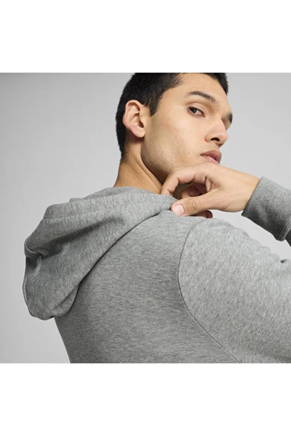 Resim Puma Ess Full-Zip Hoodie Erkek Sweat 682588-03