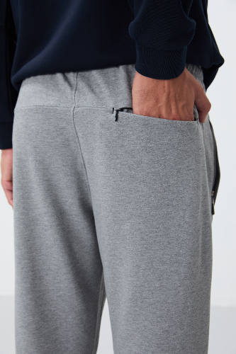 Resim Tommy Life Düz Paça Erkek Eşofman Alt T06ER-84669