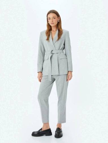 Resim Koton Kadın Kanvas Pantolon 5SAK40037UW