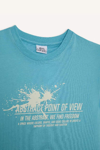 Resim Defacto Erkek Çocuk Kısa Kol T-shirt E0081A8/TR248