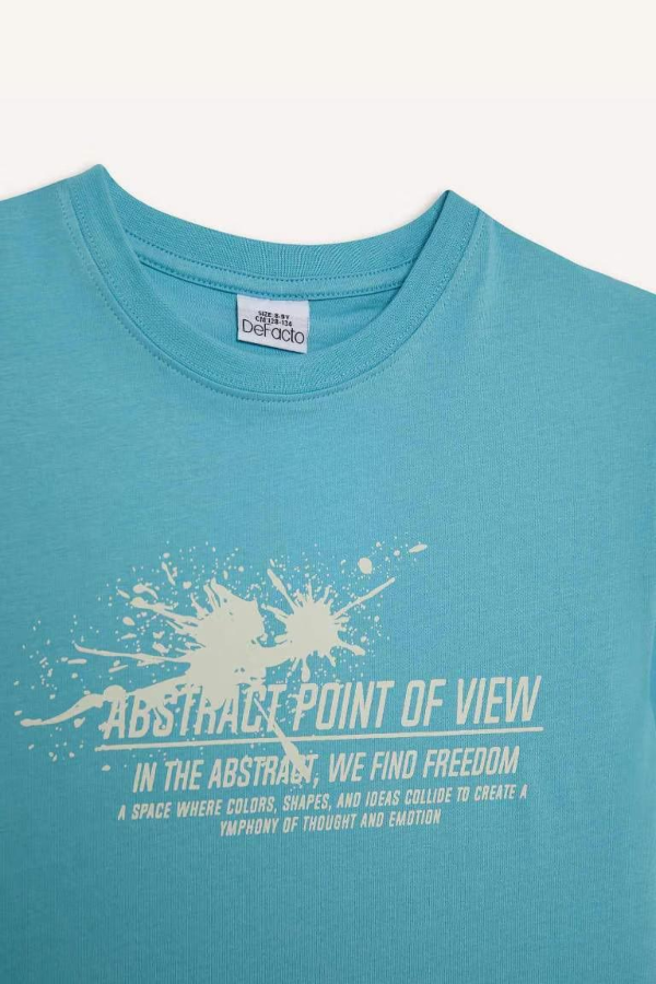 Resim Defacto Erkek Çocuk Kısa Kol T-shirt E0081A8/TR248