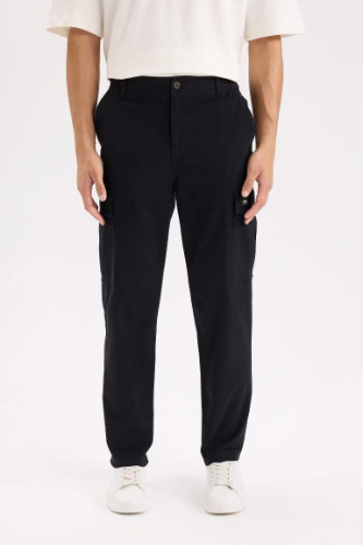 Resim Defacto Erkek  Kanvas Pantolon D5967AX/BK81