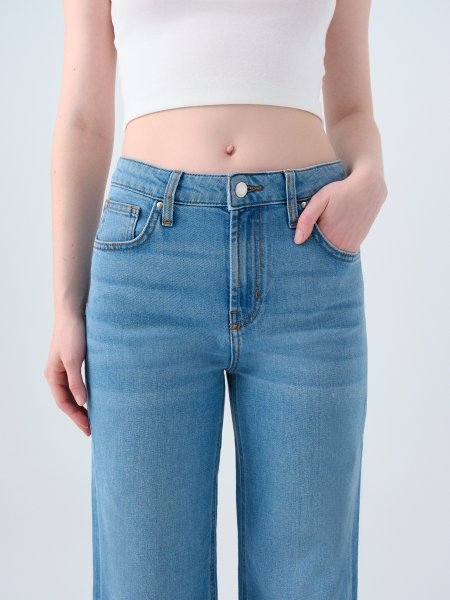 Resim Loft BELLA Kadın Regular Fit Jean Pantolon Lf2038796