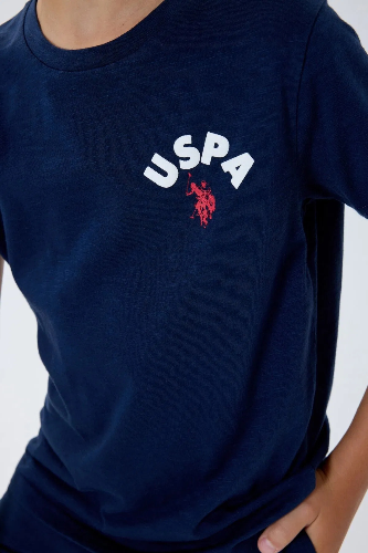 Resim U.S. Polo Assn Kids Erkek Çocuk Şort Takım Us2442-G