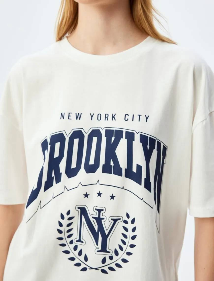 Resim Koton Kadın T-shirt 5SAL10023IK