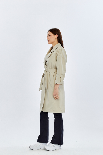 Resim Yenikoza Kadın Pardesü / Trençkot