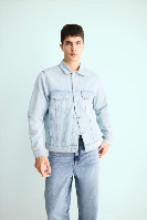 Resim Defacto Erkek Jean Ceket F4741AX/NM39