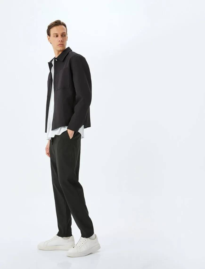 Resim Koton Erkek Kanvas Pantolon 5SAM40031HW