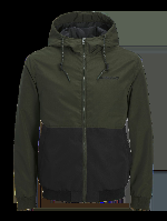 Resim Jack & Jones Jjerush Hood Bomber Noos Erkek Mont 12200208