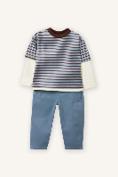 Resim Defacto Erkek Bebek Sweat Takım G7702A5/IN13