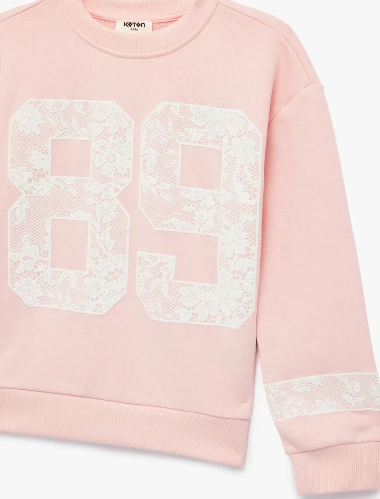 Resim Koton Kız Çocuk Sweat 6SKG10280AK