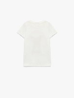 Resim Koton Kız Çocuk T-shirt 6SKG10037AK