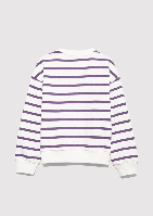 Resim Mavi Logo Baskılı Kız Çocuk Sweat M7S10038-88138