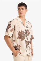 Resim Defacto Erkek Kısa Kol Gömlek F9889AX/ER100