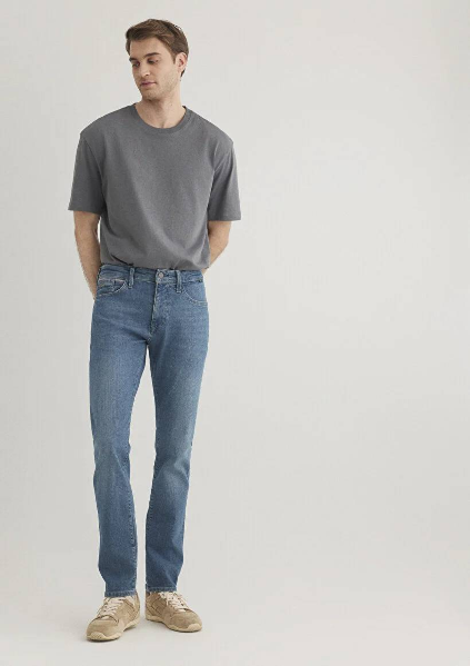 Resim Mavi Jake Erkek Jean Pantolon M0042285192