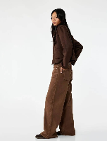 Resim Koton Kadın Kanvas Pantolon 6WAL40028MW