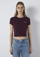 Resim Mavi Kadın T-shirt M1613848-70434