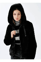 Resim Only Onlvida Fur Hooded Jacket Cc Otw Mont 15260047