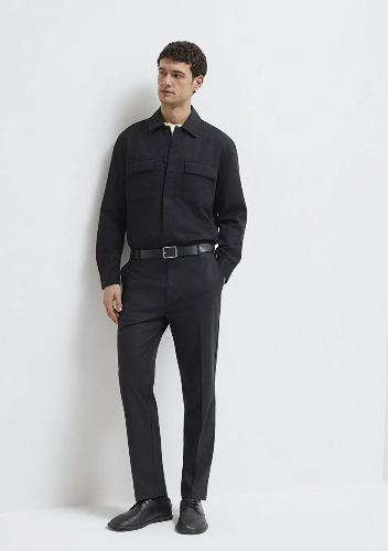 Resim Mavi Erkek Kanvas Pantolon M0010551-900