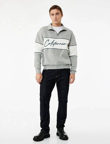 Resim Koton Erkek Sweat 6Wam70034Mk