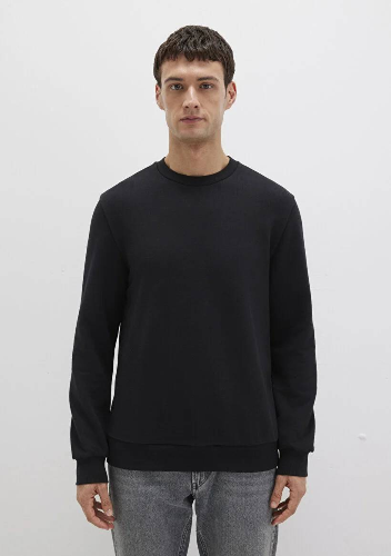 Resim Mavi Bisiklet Yaka Erkek Sweat M0S10457-900
