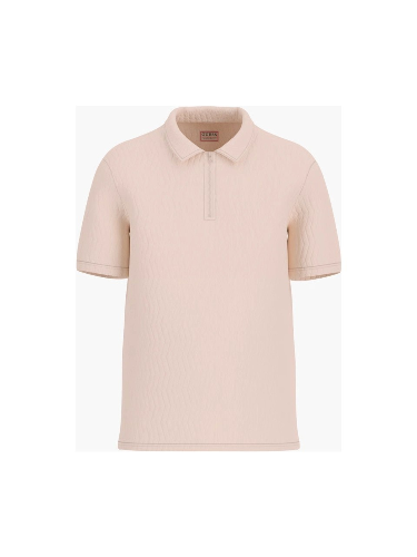 Resim Guess  Erkek  T-shirt M6RP38KB322-G1H6 Ss Morales Knıt Zıp Polo