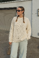 Resim Fashion Friends Kadın Kazak 25K0160K1