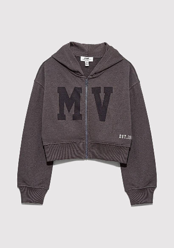 Resim Mavi Mv Baskılı Kız Çocuk Sweat M7S10128-90778